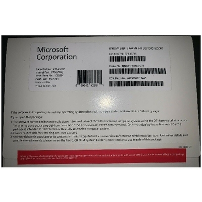Του Microsoft Windows κιβώτιο cOem κεντρικών υπολογιστών 2019 τυποποιημένο