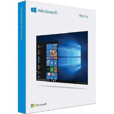 Microsoft Windows 10 εγχώριο τριανταδυάμπιτο/εξηντατετράμπιτο λιανικό κιβώτιο
