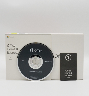 Σπίτι του Microsoft Office 2019 μέσων 4.7GB DVD και επιχειρησιακό PKC λιανικό κιβώτιο