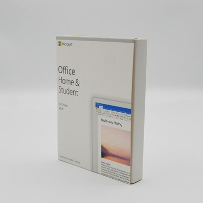 Λιανικό βασικό σπίτι του Microsoft Office 2019 κώδικα και λιανικό κιβώτιο σπουδαστών PKC